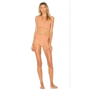 TULAROSA Ophelia One Piece Swimsuit in Nude REVOLVE SOLD‎ OUT!!! XXS NWOT